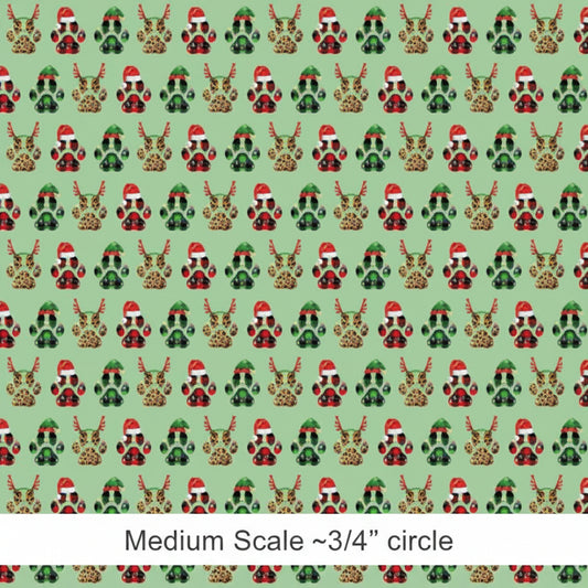 Christmas Paw Print - Preorder