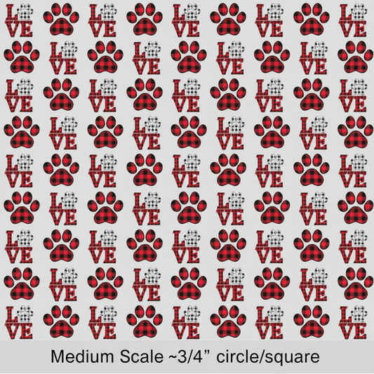 Flannel Dog Love - Preorder
