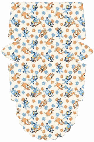 Bluey & Bingo Cut & Make Pouch
