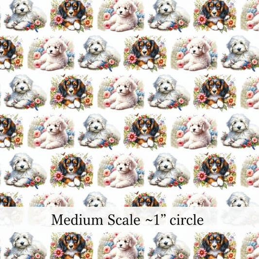 Puppies & Flowers - Preorder