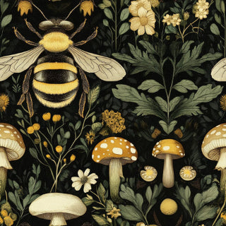 Gothic Bees & Flowers - Preorder