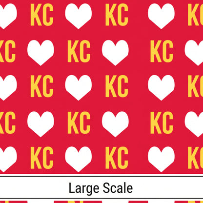 KC Chiefs Hearts Red - Preorder