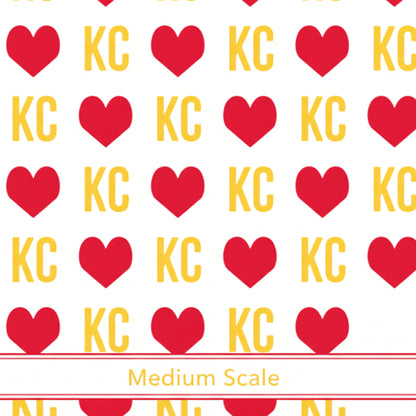 KC Chiefs Hearts White - Preorder