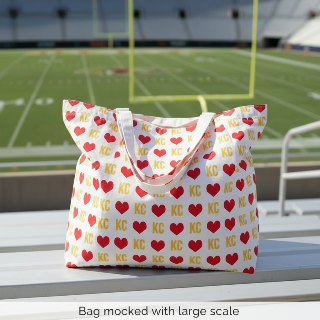 KC Chiefs Hearts White - Retail