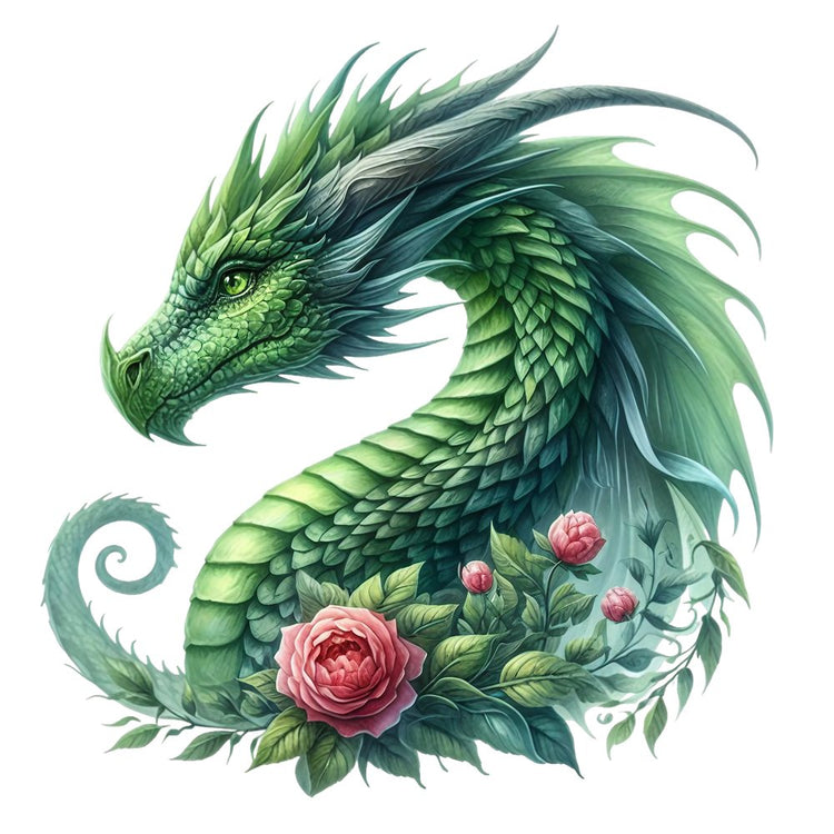 Green Dragon Single Panel - Retail