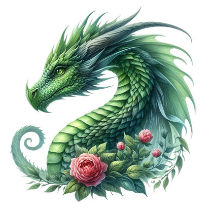 Green Dragon Single Panel - Retail