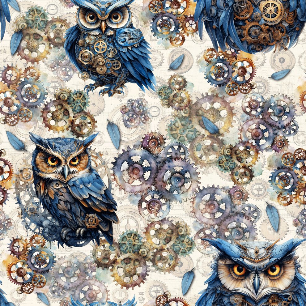 Steampunk Owls - Preorder