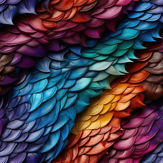 Rainbow Dragon Scales - Preorder