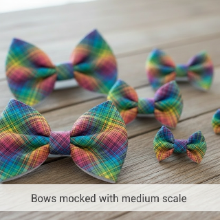 Rainbow Ombre Checkered - Preorder