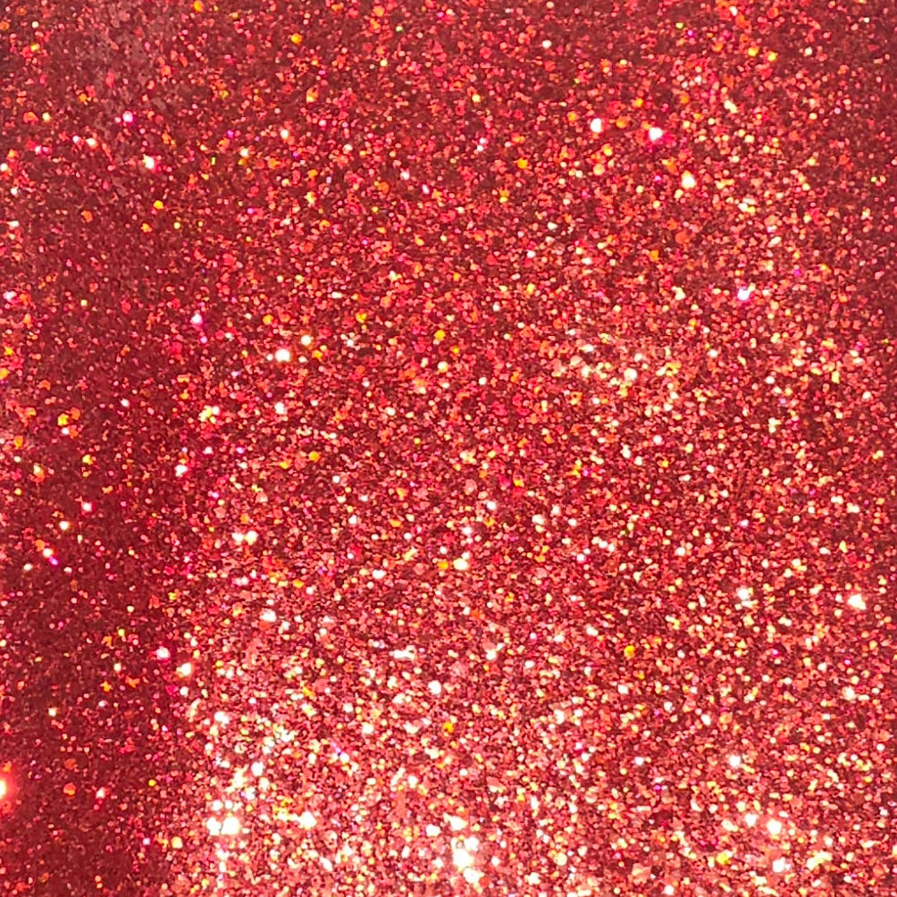 Red Chunky Glitter