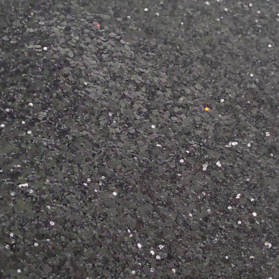 Black Chunky Glitter Video