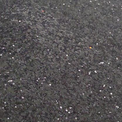 Black Chunky Glitter Video