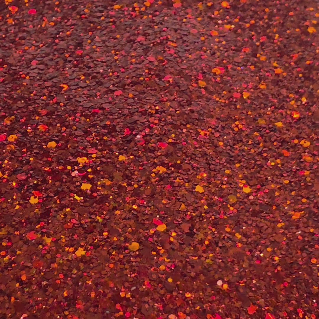 Red Chunky Gitter Video