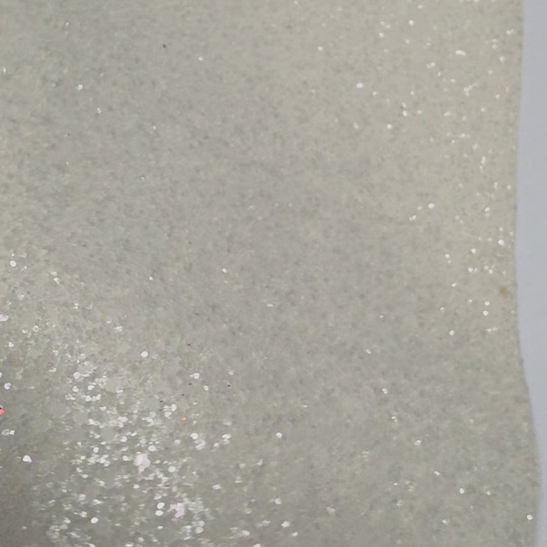White Chunky Glitter Video