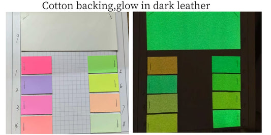 Glow in the Dark Faux Leather - Preorder